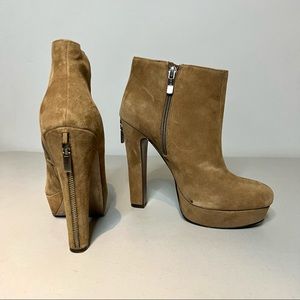 BCBGeneration Suede Joesana Booties Size 7